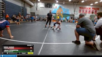 38 lbs Round 3 - Nova Vargo, Stratford Knights vs Uriah Howerton, Gaston Grizzlies