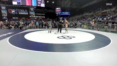 125 lbs Champ. Rd Of 64 - Sara McLaughlin, MA vs Evey Hill, GA