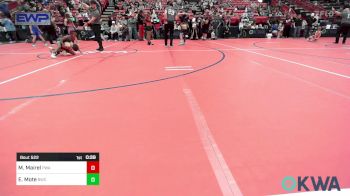 55 lbs Consi Of 8 #2 - Michael Mairel, Perry Wrestling Academy vs Elijah Mote, Bartlesville Wrestling Club