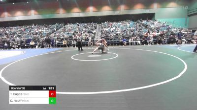 157 lbs Round Of 32 - Tyler Capps, Pomona vs Connor Hauff, Meridian