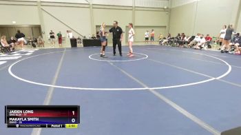 120 lbs Placement Matches (16 Team) - Jaiden Long, Ohio Blue vs Makayla Smith, Idaho