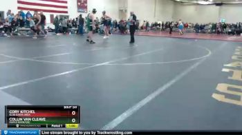 195 lbs Cons. Round 2 - Collin Van Cleave, Maple River/USC vs Cory Kitchel, Blue Earth Area