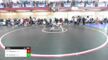 120 lbs Round Of 16 - Owen Sheiman, Fairfield Warde vs Brayton Carbone, Shawsheen