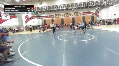 138 lbs Quarterfinal - Zaydin Stillwell, Poway vs Jacob Lopez, Beat The Streets- Oxnard