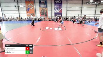 152 lbs Rr Rnd 1 - Kody Sigmon, Terps Xpress vs Alex Zeller, D3 Training Center