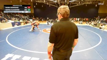 132 lbs 1st Place Match - Sophia Slaughter, Orange County vs Naima Rodriguez, Fauquier