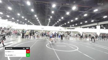 102 lbs Round Of 16 - Amarri Kem, Ravage WC vs Noah Jurado, Desert Dogs WC