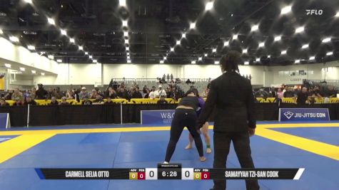 Samayyah Tzi-San Cook vs Carmell Selia Otto 2025 World IBJJF Jiu-Jitsu No-Gi Championship