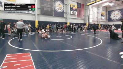 105 lbs Round Of 16 - Jeremiah Pittman, Asbury Park vs Blake Welch, Zionsville