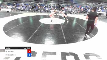 130 lbs Consi Of 16 #2 - Maddie Marsh, IN vs Regan Rosseter, NE