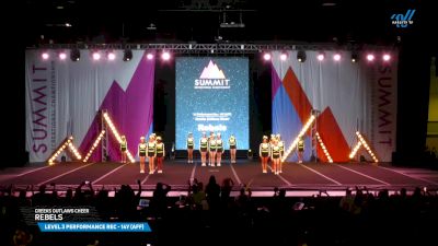 Creeks Outlaws Cheer - Rebels [2025 L3 Performance Rec - 14Y (AFF) Day 1] 2025 The Recreational Summit