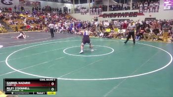 215 lbs Semis & 3rd Wb (16 Team) - Gabriel Nazario, Perry vs Riley O`Donnell, West Laurens