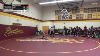 174 lbs Quarterfinal - Munther Saleh, Sacramento City College vs Kodie Cooks, Cuesta College