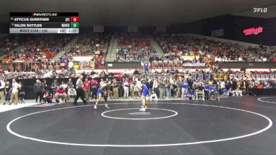 138 lbs Quarterfinal - Talon Suttles, Winfield vs Atticus Guenther, Santa Fe Trail Hs