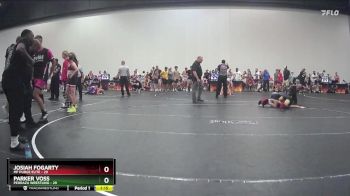 125 lbs Round 4 (10 Team) - Josiah Fogarty, MF Purge Elite vs Parker Voss, Pedraza Wrestling