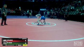 190 lbs Champ. Round 1 - Abby Stearns, Loveland vs Taylor Knox, Calhan