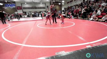 75 lbs Rr Rnd 3 - Daisy Montgomery, Skiatook Youth Wrestling vs Azayla Beetz, Keystone Kids