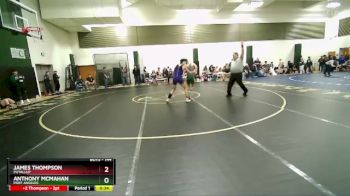 144 lbs Cons. Round 3 - Anthony McMahan, Port Angeles vs James Thompson, Puyallup