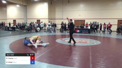 65 kg Cons 32 #1 - Roen Carey, Sarbacker Wrestling Academy vs Dimitri Kizer, Oklahoma