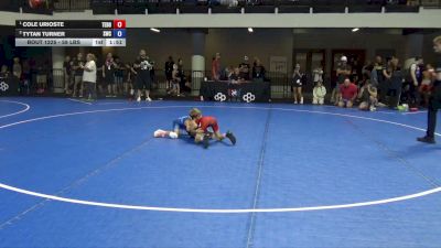58 lbs Cons. Semis - Cole Urioste, Team Donahoe vs Tytan Turner, Stallions Wrestling Club