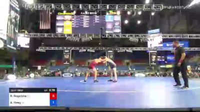 182 lbs Semifinal - Ryder Rogotzke, Minnesota vs Aj Heeg, Oklahoma