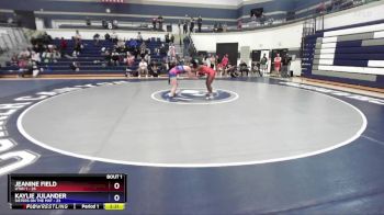 145 lbs Finals (2 Team) - Kaylie Julander, Sisters On The Mat vs Jeanine Field, Utah 1