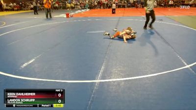 70 lbs Semifinal - Keen Dahlheimer, Brainerd vs Landon Schrupp, Pelican Rapids