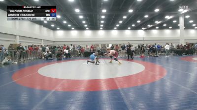 175 lbs 1st Place Match - Jackson Angelo, Spartan RTC@LHP vs Wisdom Iheanacho, Glasgow Wrestling Academy