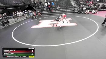 123 lbs Champ. Round 1 - Daniel Moon, Copper Hills vs Rios Aaron, Granger High School