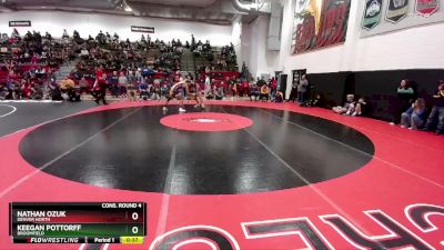 144 lbs Cons. Round 4 - Keegan Pottorff, Broomfield vs Nathan Ozuk, Denver North