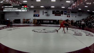 157 lbs Cons. Round 2 - Kris Castro, St. Johns (mn) vs Alexander McPhee, Concordia-Moorhead