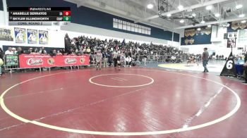 120 lbs Cons. Round 2 - Anabelle Serratos, Santa Ana vs Skyler Ellingworth, Chaparral