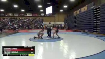 106 lbs Cons. Round 2 - Colin MacInnes, Castle View vs Peyton Nichols, Longmont