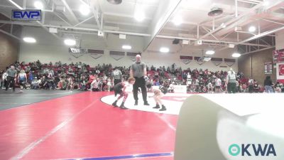 70 lbs Round Of 16 - Robert Frey, Prodigy Wrestling vs Ronald Branchcomb 4th, Wagoner Takedown Club