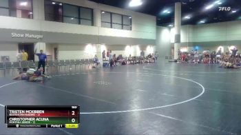 160 lbs Round 1 (6 Team) - Tristen Mckibben, Rootstown Raiders vs Christopher Acuna, Montana Senior