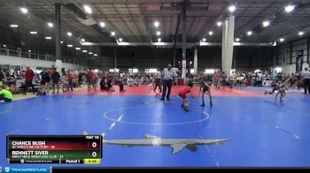 65 lbs Cons. Round 3 - Bennett Siver, Great Neck Wrestling Club vs Chance Bush, NC Wrestling Factory
