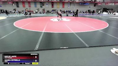 138 A Semifinal - Haylie Jaffe, UNATTACHED vs Nanea Estrella, Iowa