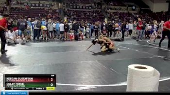 119 lbs Semifinal - Colby Payne, Pomona Elite (PWCC) vs Keegan Gustafson, Black Fox Wrestling Academy
