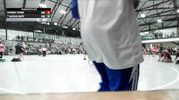 110-120 lbs 1st Place Match - Alexis Ruff, Purler vs Sydney Stieb, ISI