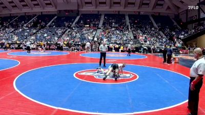 1A-126 lbs Quarterfinal - Wyatt Bunch, Toombs County vs Samson Dobbs, Commerce Hs