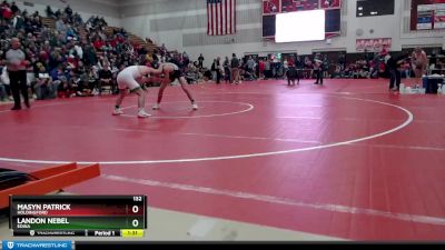 132 lbs 3rd Place Match - Landon Nebel, Edina vs Masyn Patrick, Holdingford