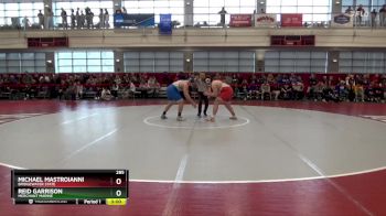 285 lbs Champ. Round 1 - Reid Garrison, Merchant Marine vs Michael Mastroianni, Bridgewater State