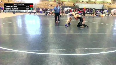 125 lbs 1st Place Match - Evan Tallman, Team Tallman vs Storm Murphy, Grindhouse