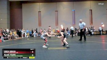 70 lbs Champ. Round 1 - Blake Young, Wentzville Wrestling Fed.(WWF) vs Drew Gibson, Beatrice Wrestling Club