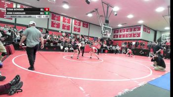 132 lbs Round Of 32 - Titan Bowden, Hilldale vs Jose Canizales, McAlester