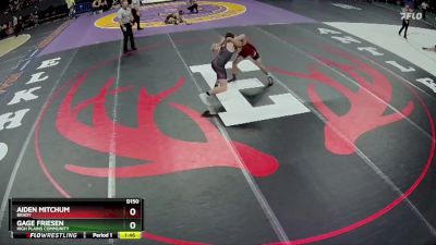 Champ. Round 1 - Gage Friesen, High Plains Community vs Aiden Mitchum, Brady