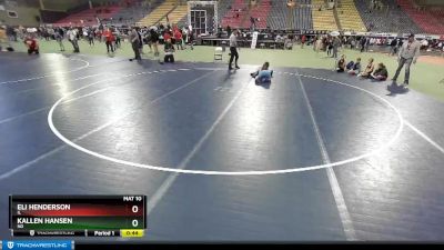 97-107 lbs Round 2 - Eli Henderson, IL vs Kallen Hansen, ND