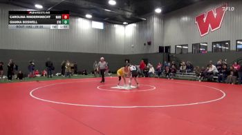 JV-26 lbs Round 1 - Carolina Rinderknecht, Marion vs Gianna Boswell, South Tama