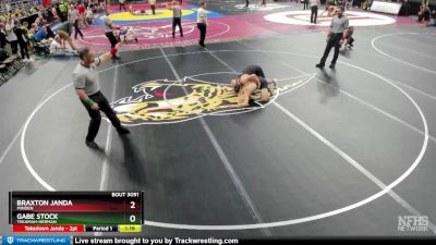 Champ. Round 1 - Braxton Janda, Minden vs Gabe Stock, Tekamah-Herman