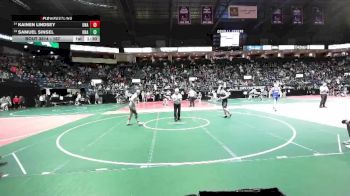 167 lbs Champ. Round 1 - Samuel Sinsel, Unattached vs Kainen Lindsey, Unattached